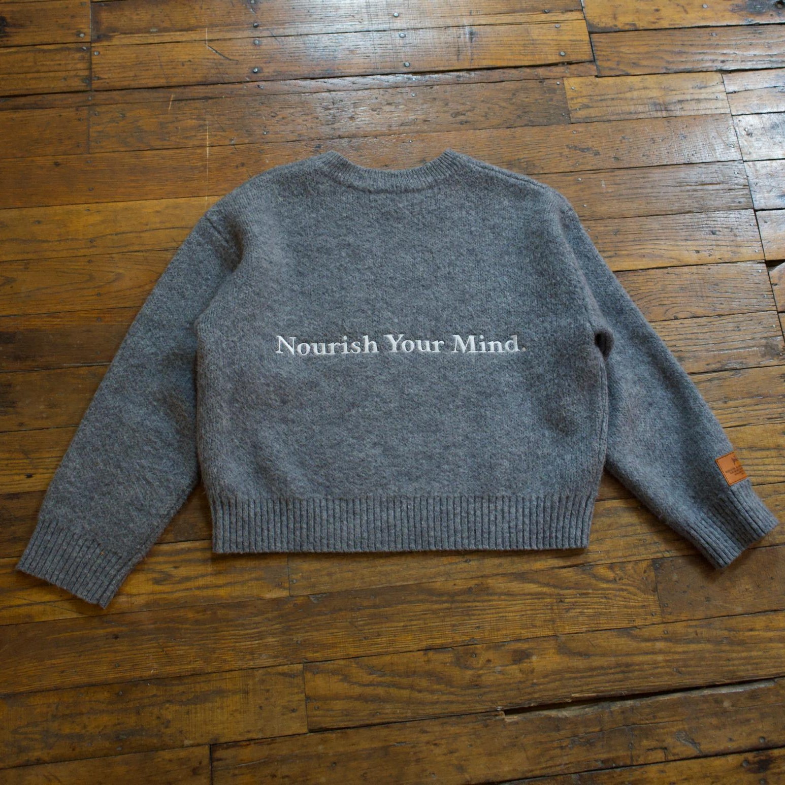 Nourish Your Mind Mohair Sweater